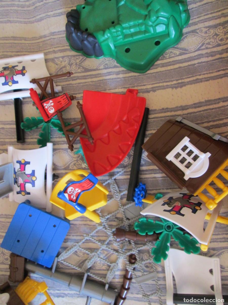Juegos antiguos: JUEGO PLAY SET - BARCO PIRATA - Foto 5
