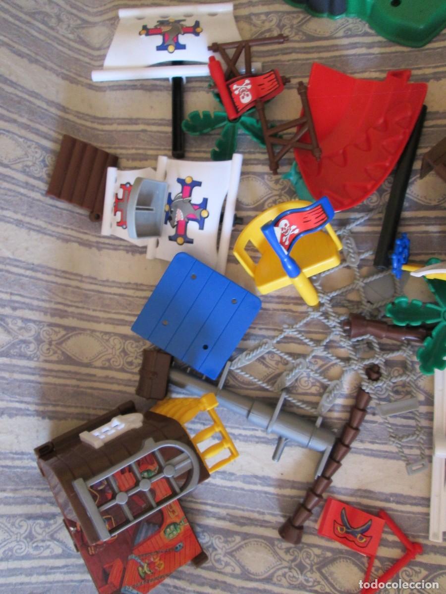 Juegos antiguos: JUEGO PLAY SET - BARCO PIRATA - Foto 7