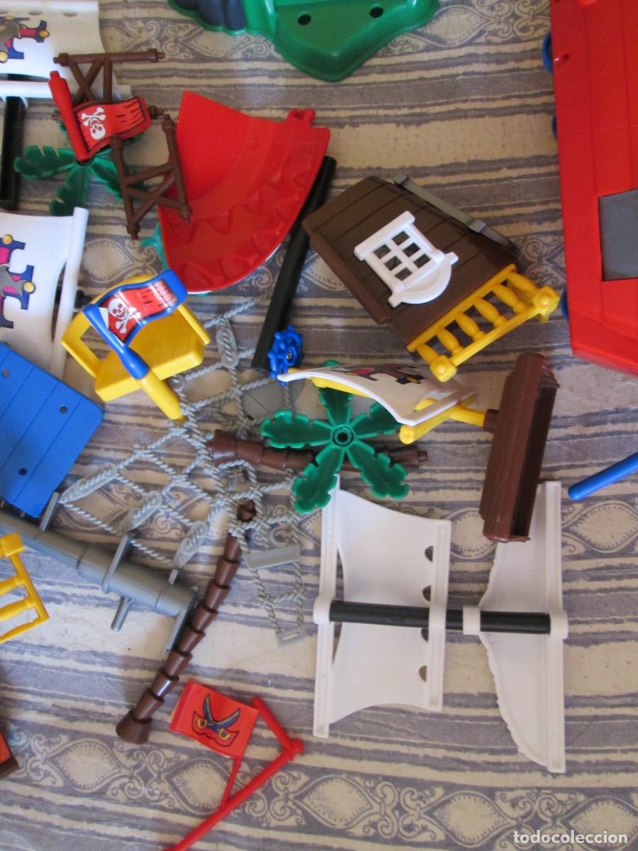 Juegos antiguos: JUEGO PLAY SET - BARCO PIRATA - Foto 8