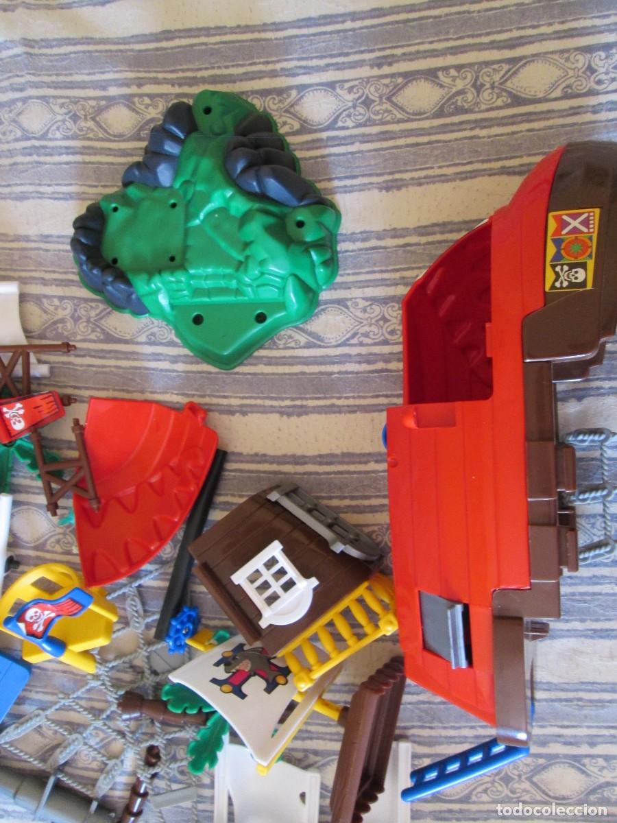Juegos antiguos: JUEGO PLAY SET - BARCO PIRATA - Foto 9