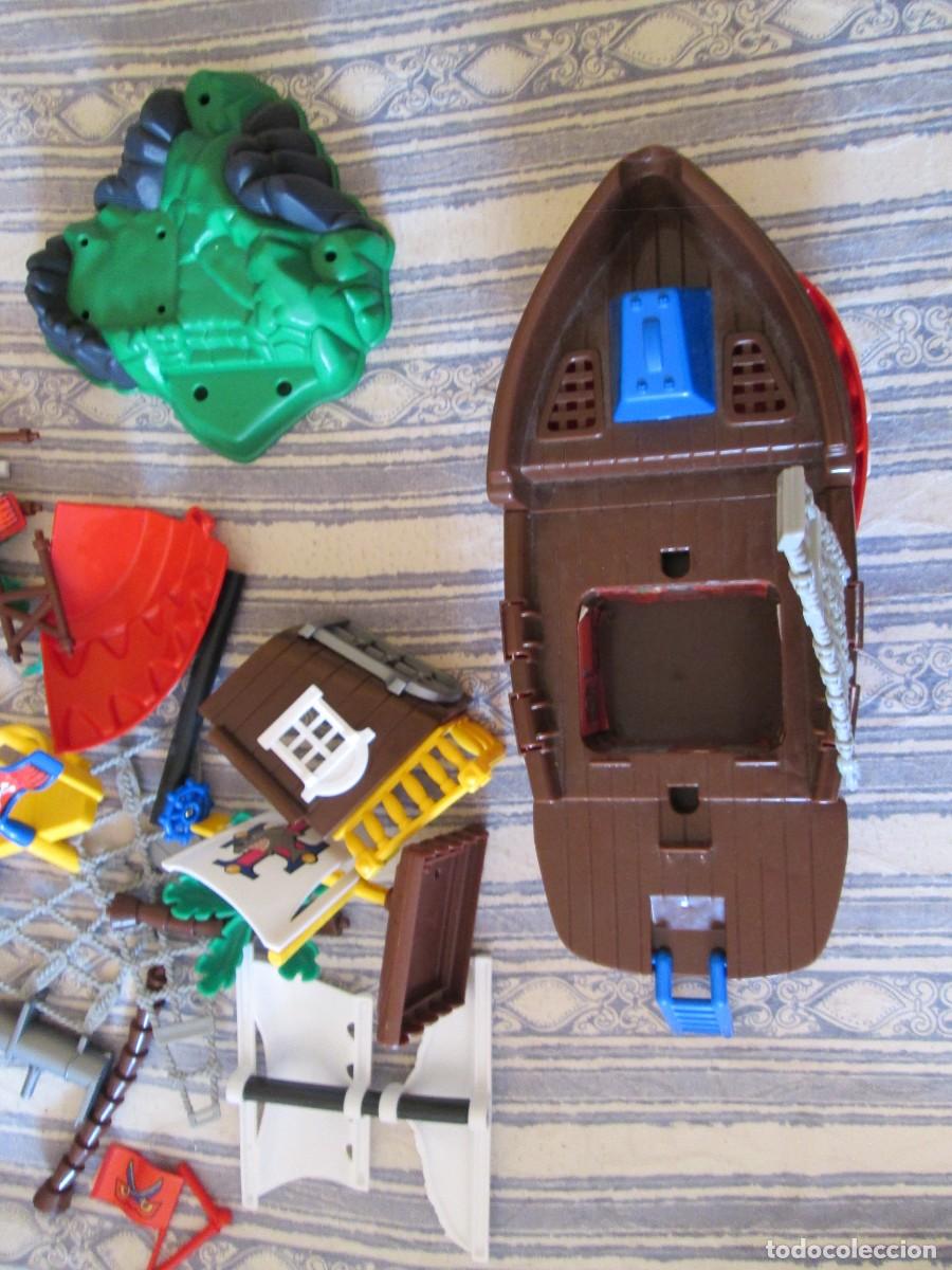 Juegos antiguos: JUEGO PLAY SET - BARCO PIRATA - Foto 10