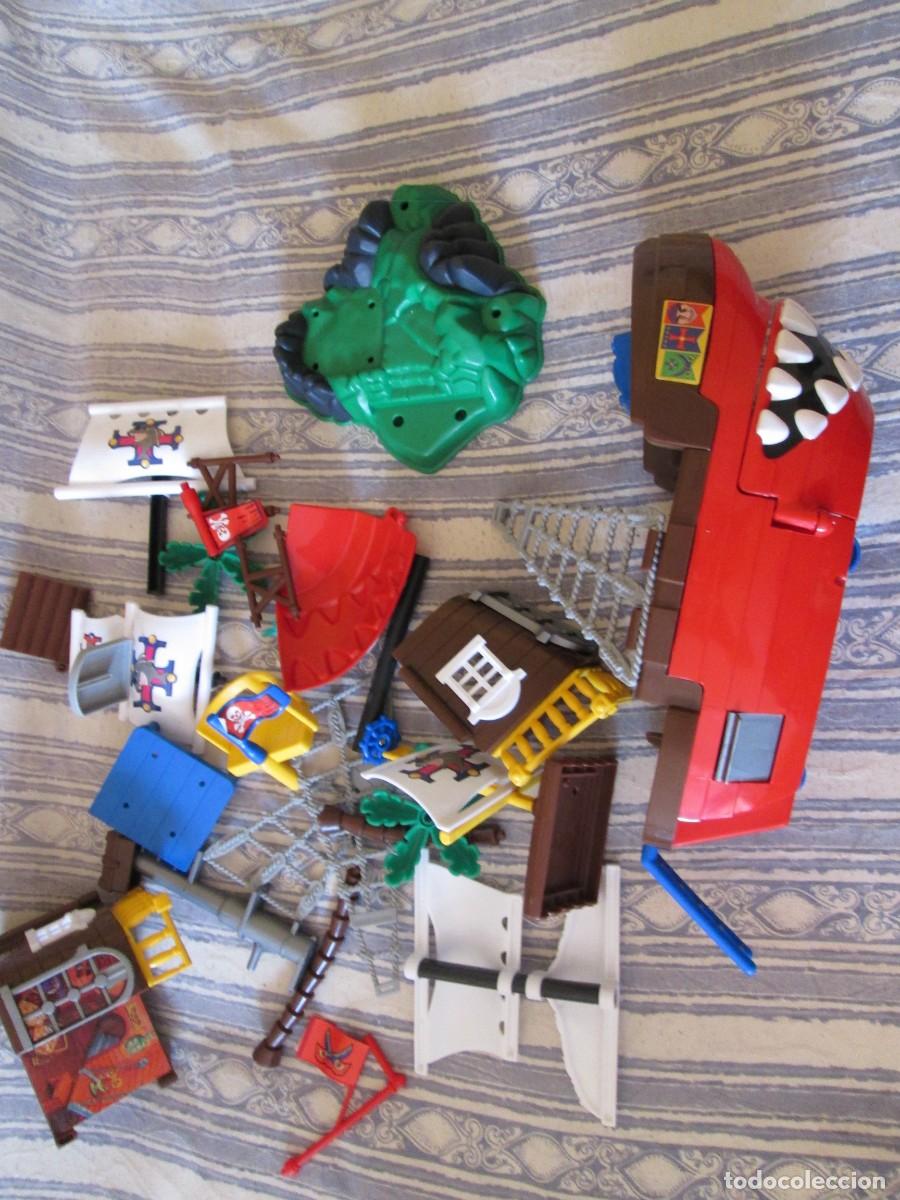Juegos antiguos: JUEGO PLAY SET - BARCO PIRATA - Foto 11