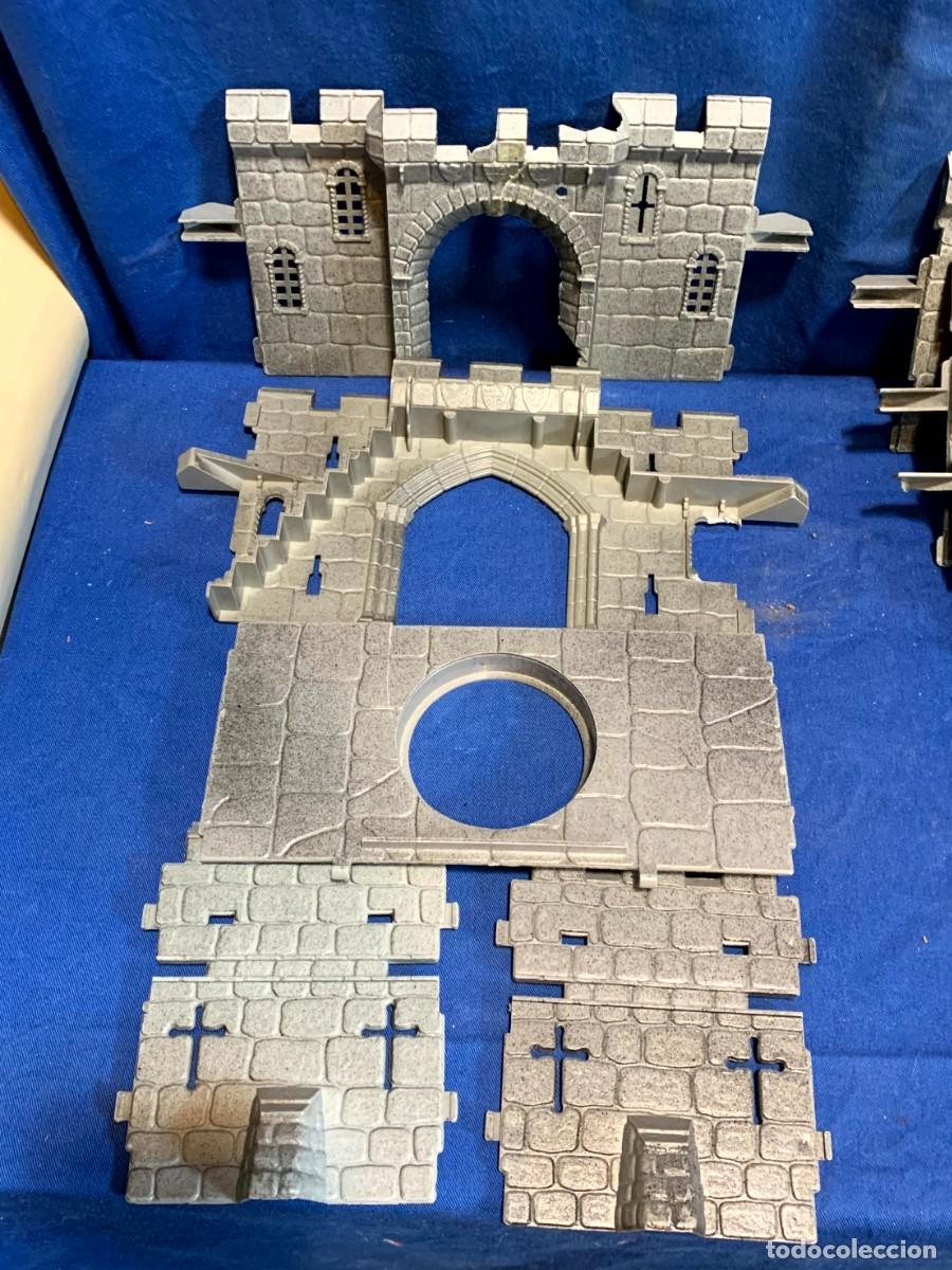 Juegos antiguos: LOTE 14 PIEZAS CASTILLO GRIS 12X24CMS - Foto 3