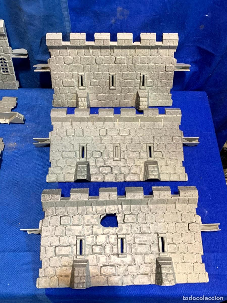 Juegos antiguos: LOTE 14 PIEZAS CASTILLO GRIS 12X24CMS - Foto 4