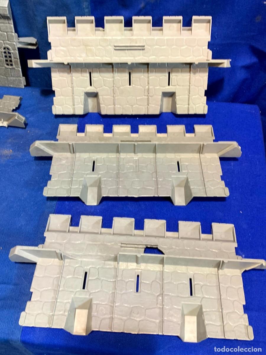 Juegos antiguos: LOTE 14 PIEZAS CASTILLO GRIS 12X24CMS - Foto 5