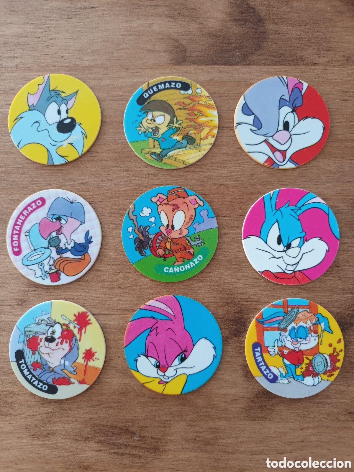 Juegos antiguos: LOTE 9 TAZOS. - Foto 1