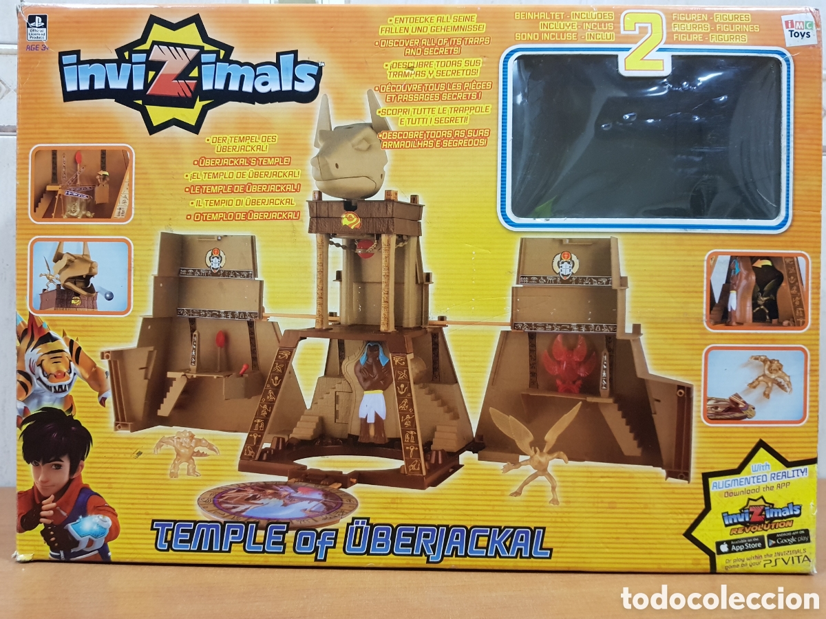 Juegos antiguos: INVIZIMALS TEMPLO DE UBERJACKAL IMC TOYS - Foto 11