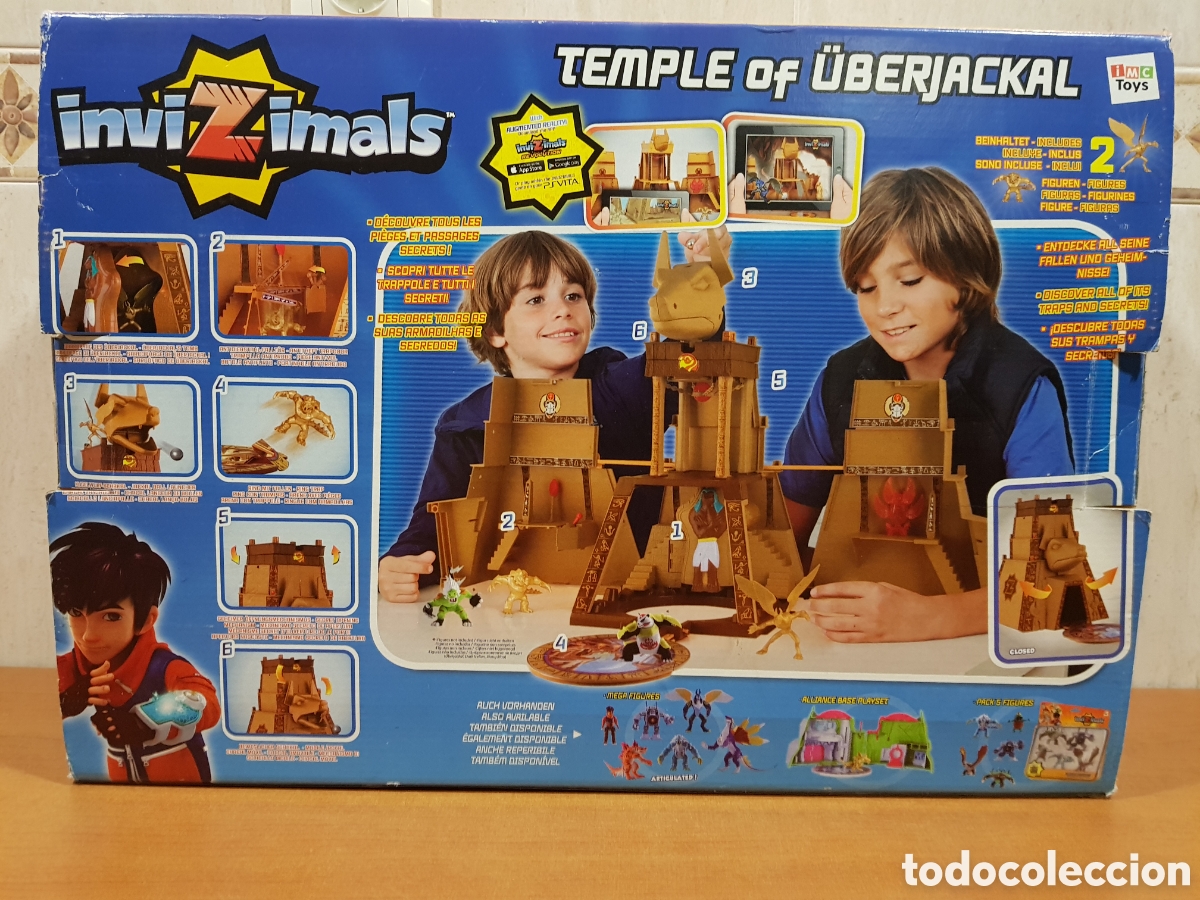 Juegos antiguos: INVIZIMALS TEMPLO DE UBERJACKAL IMC TOYS - Foto 13