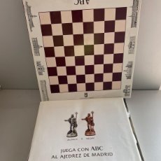 Juegos antiguos: AJEDREZ DE MADRID
