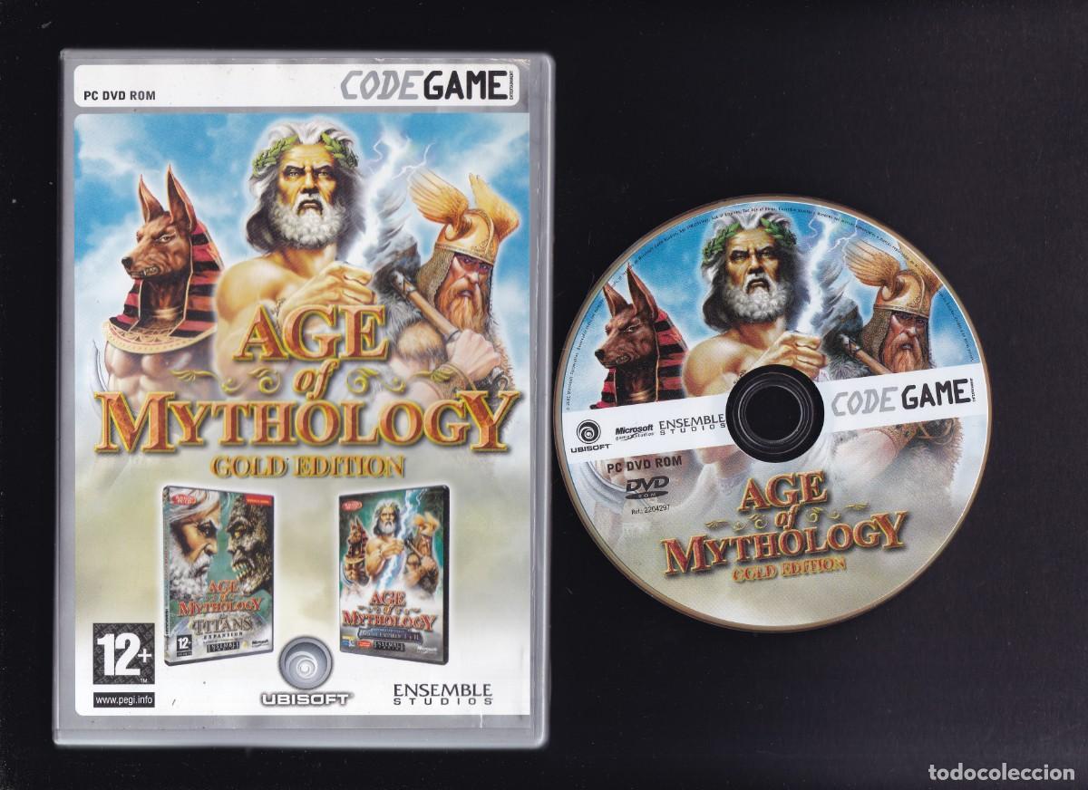 Juegos antiguos: CODEGAME - PC DVD ROM - AGE OF MYTHOLOGY - EN CASTELLANO - Foto 1
