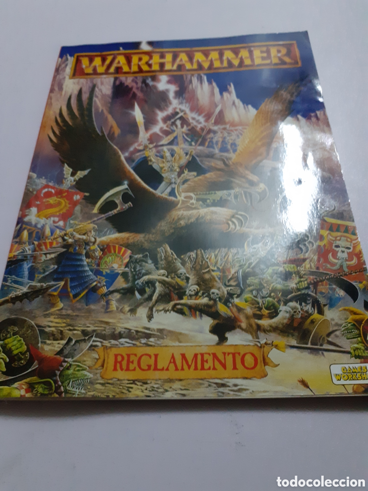Juegos antiguos: WARHAMMER REGLAMENTO ORIGINAL ESPA&Ntilde;OL - Foto 1