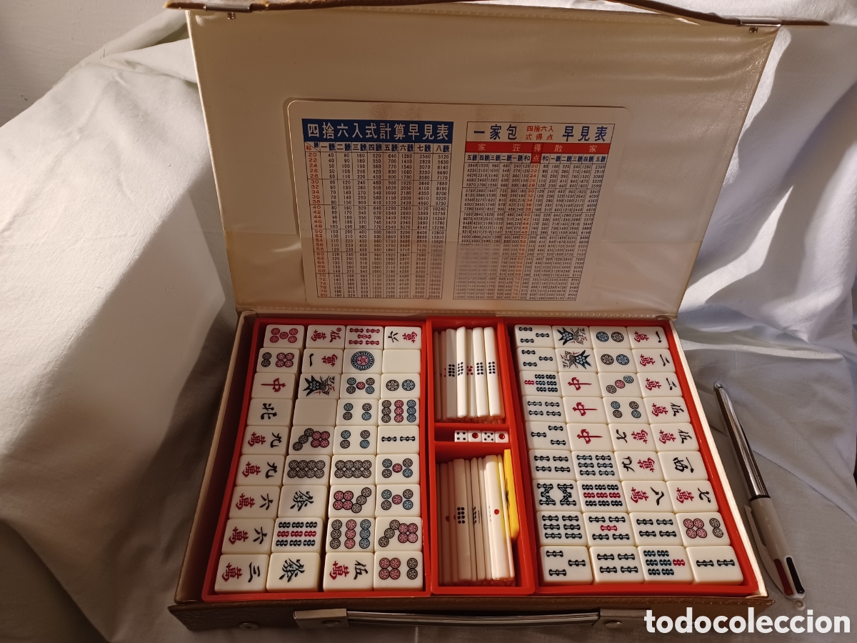 Lote - Jogo Mahjong