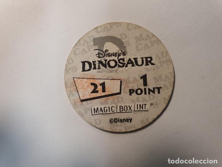 Juegos antiguos: TAZO DINOSAUR MAGIC BOX INT -- N&ordm; 21 - Foto 2