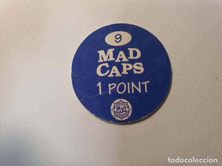 Juegos antiguos: TAZO MAD CAPS - N&ordm; 9 - Foto 2
