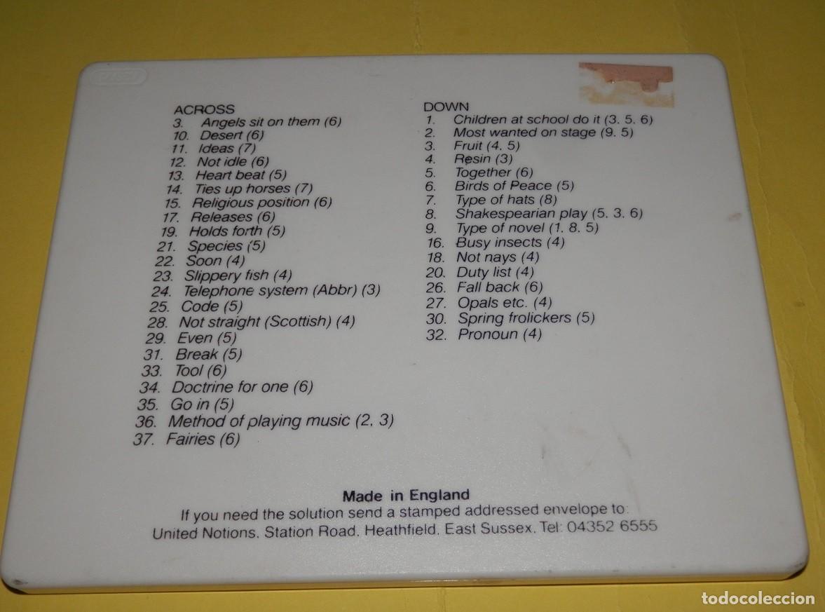 Juegos antiguos: UN ROMPECABEZAS - Foto 2