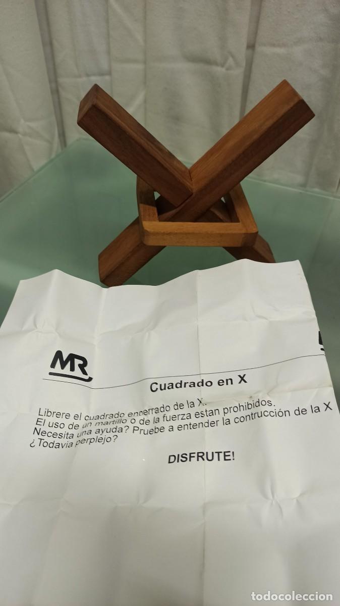 Juegos antiguos: Juego de Ingenio Puzzle de Aspa - Foto 1