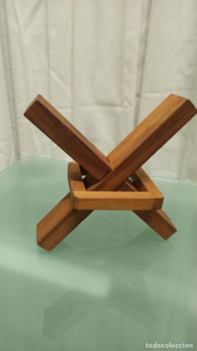 Juegos antiguos: Juego de Ingenio Puzzle de Aspa - Foto 2
