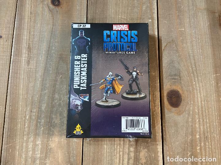 Juegos antiguos: Marvel Crisis Protocol - PUNISHER & TASK MASTER - Ed. ingl&eacute;s. Atomic Mass Games. Precintado. - Foto 1