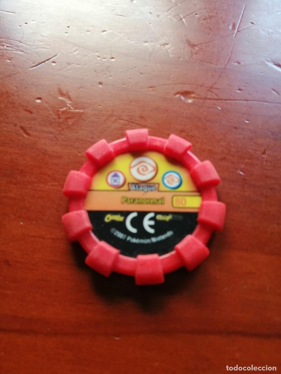 Juegos antiguos: TAZO POKEMON BOINX 77 NUZLEAF - Foto 2