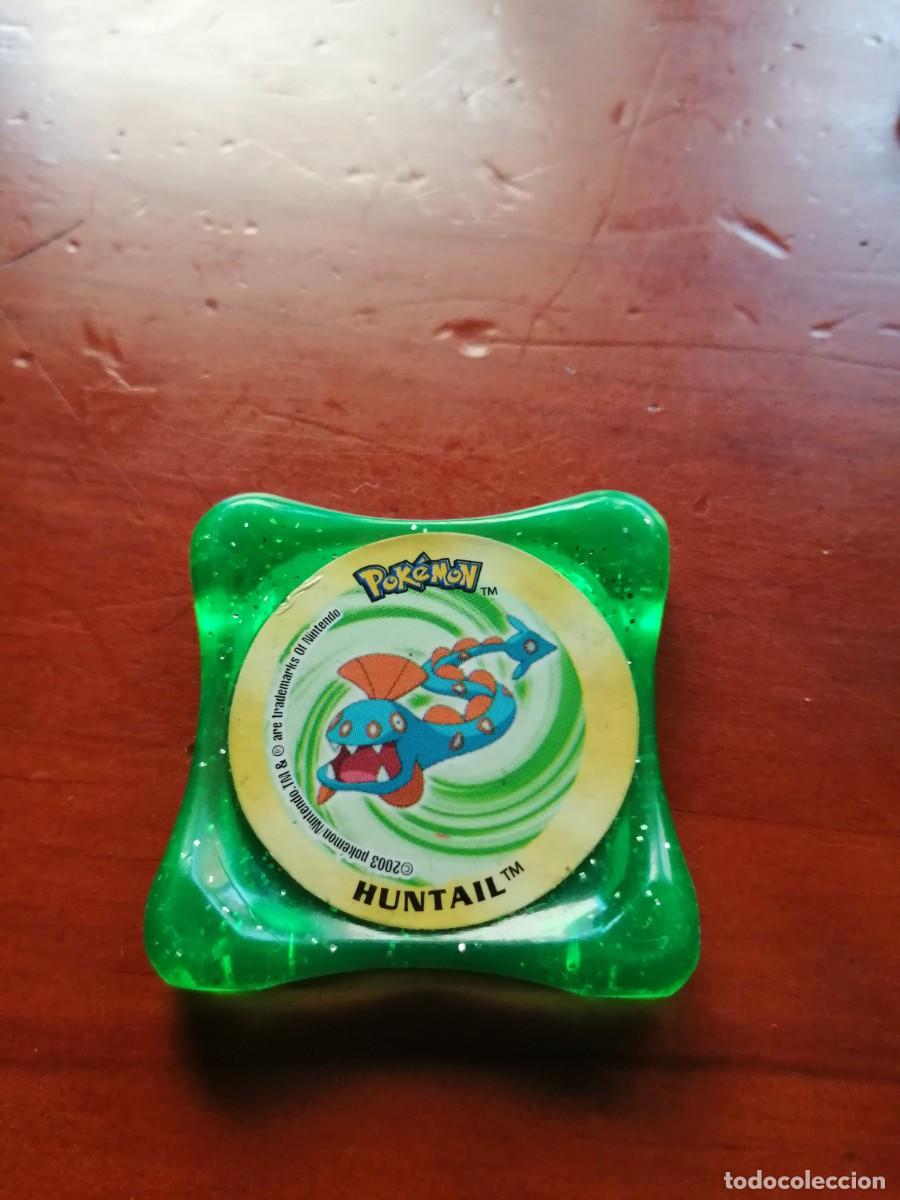 Juegos antiguos: TAZO POKEMON LASER WAPS HUNTAIL - Foto 1