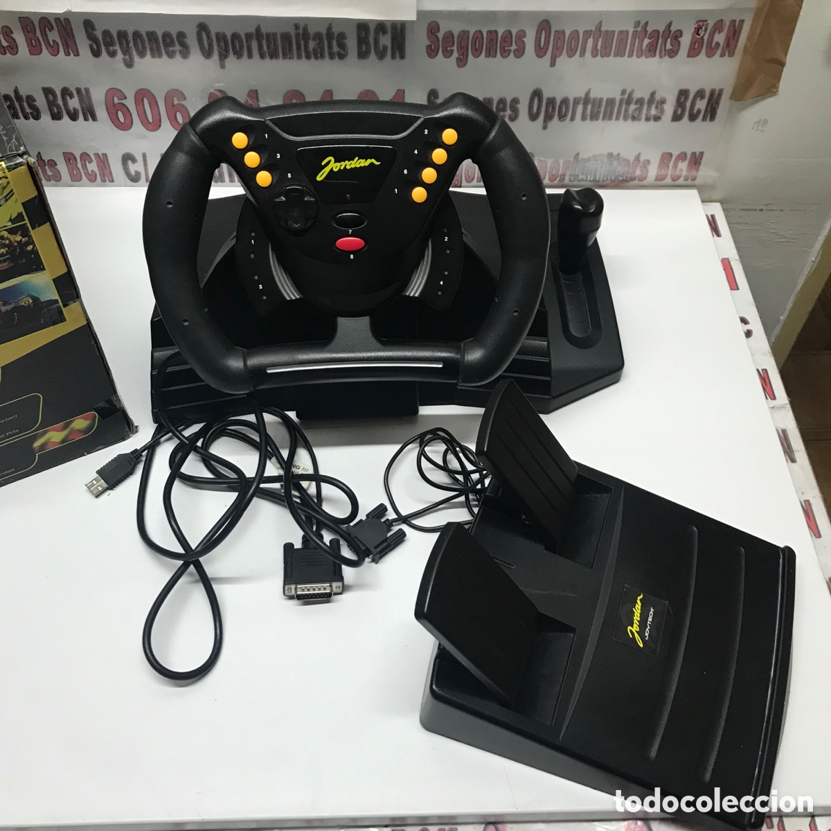 Juegos antiguos: VOLANTE PC JOYTECH JORDAN - Foto 2