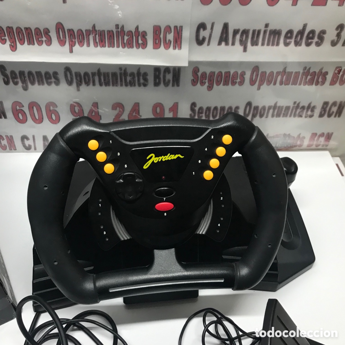 Juegos antiguos: VOLANTE PC JOYTECH JORDAN - Foto 6