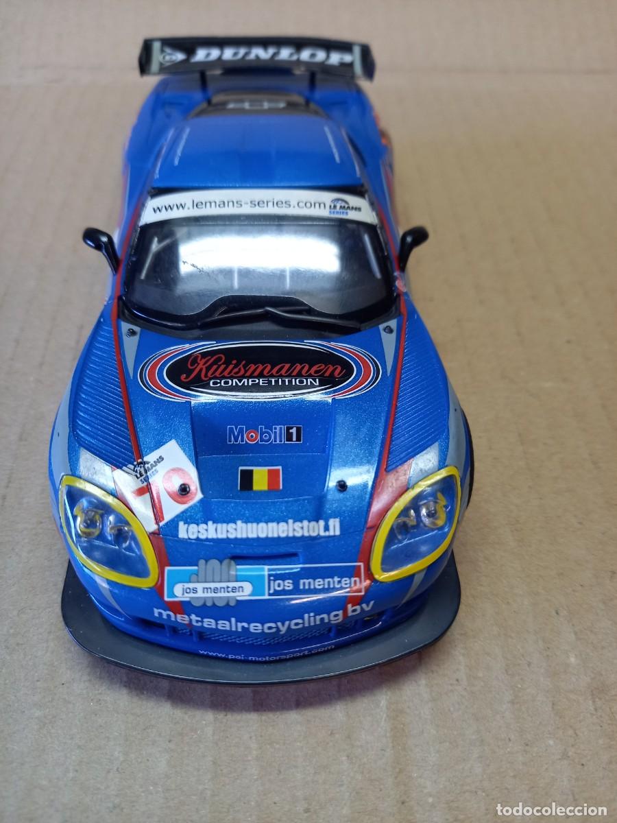 Juegos antiguos: Scalextric Chevrolet Corvette C6R Dunlop Ref. 62520 - Foto 1