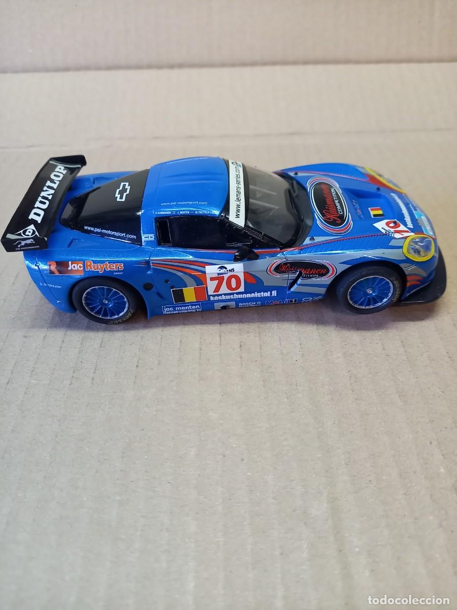Juegos antiguos: Scalextric Chevrolet Corvette C6R Dunlop Ref. 62520 - Foto 4