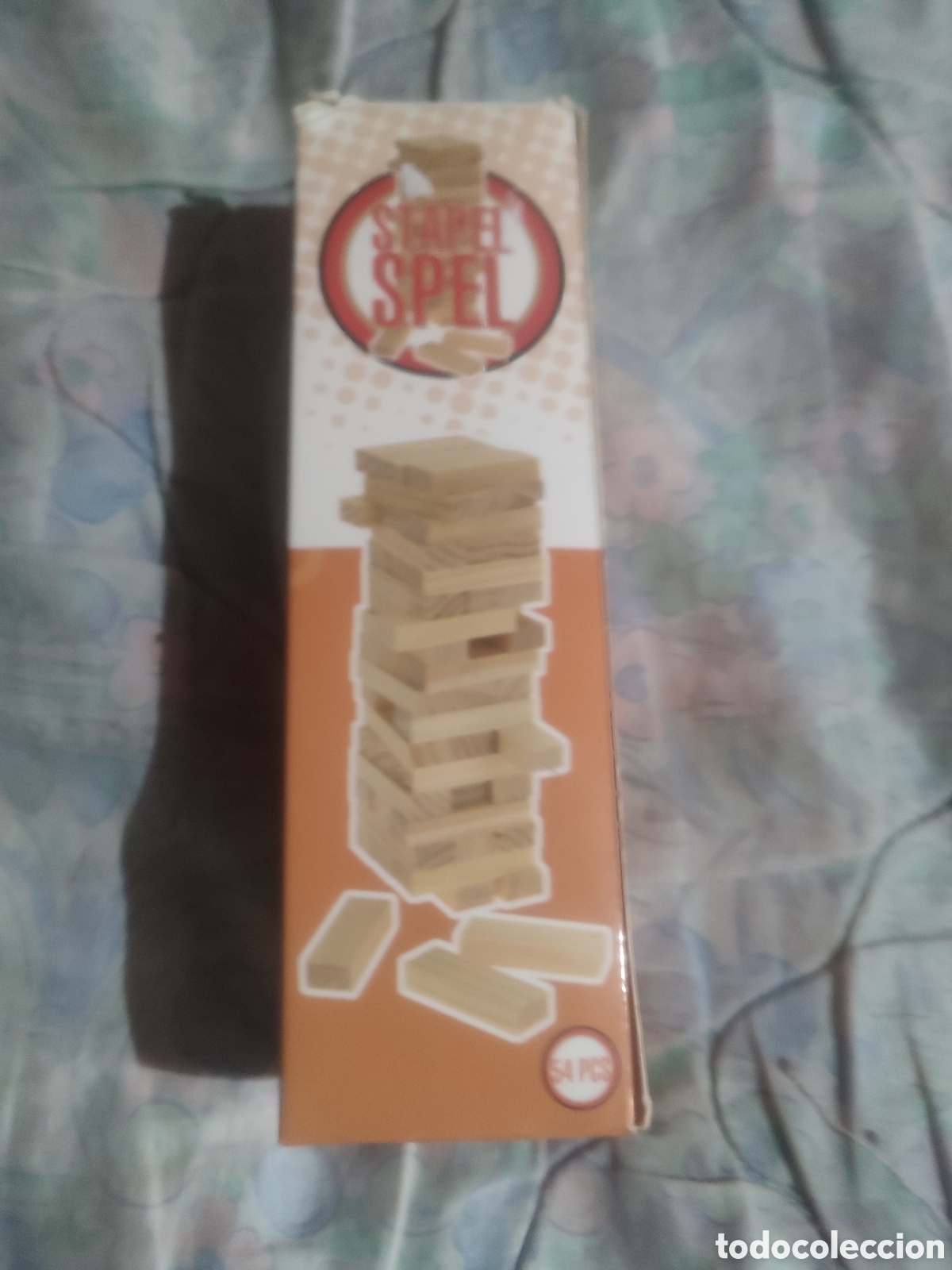 Juegos antiguos: Torre puzzle stapel spel - Foto 1