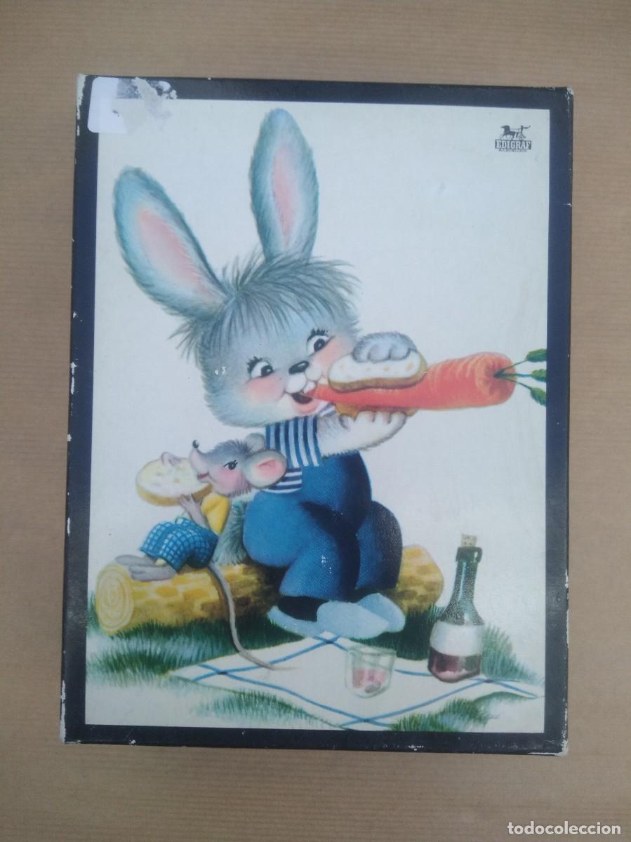 Juegos antiguos: Antiguo Rompecabezas conejito Ferrandiz-Edicraf - Foto 1