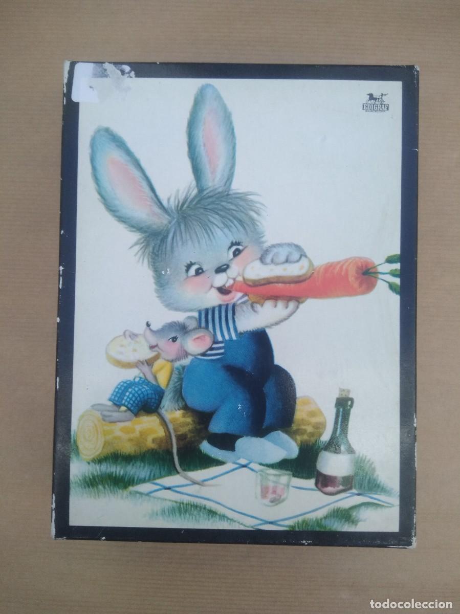 Juegos antiguos: Antiguo Rompecabezas conejito Ferrandiz-Edicraf - Foto 2