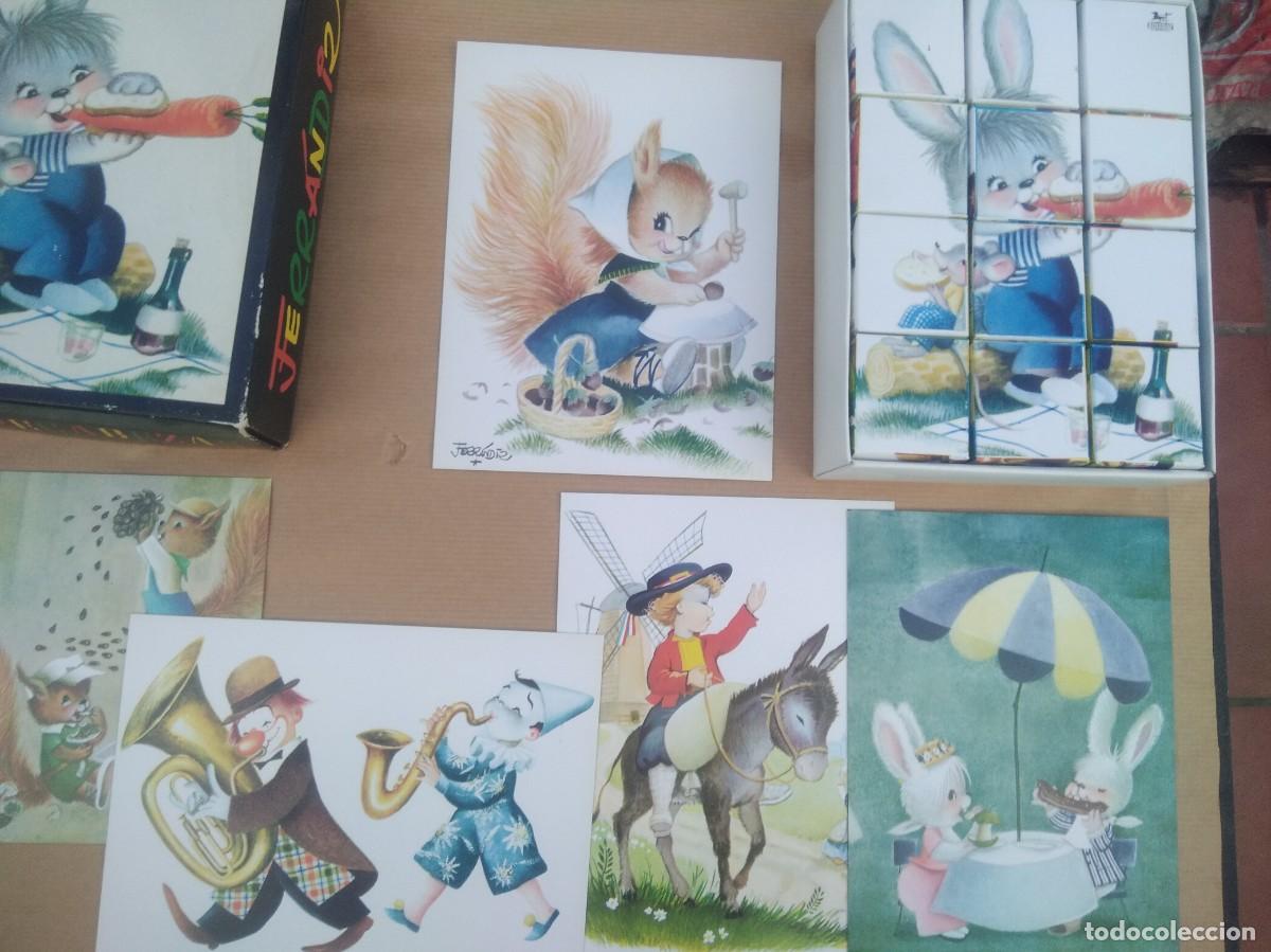 Juegos antiguos: Antiguo Rompecabezas conejito Ferrandiz-Edicraf - Foto 6