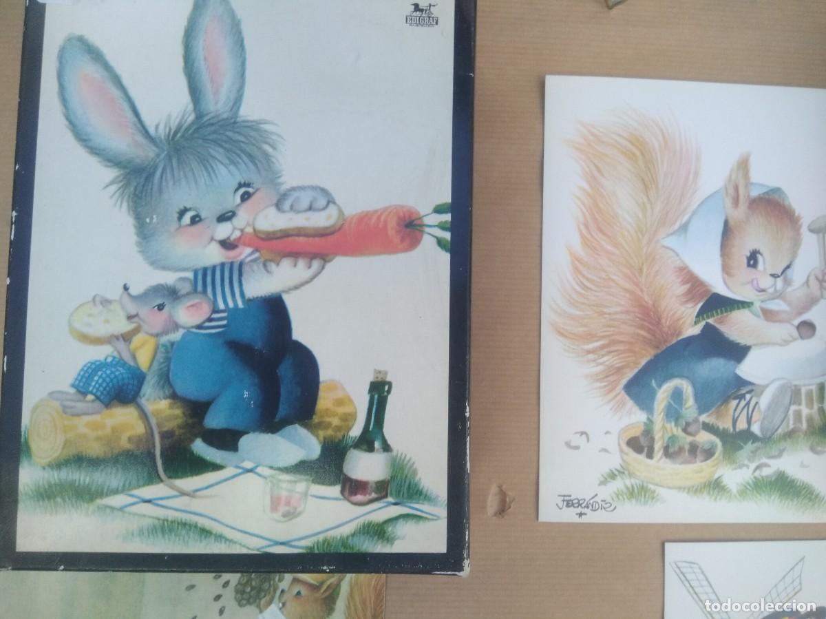 Juegos antiguos: Antiguo Rompecabezas conejito Ferrandiz-Edicraf - Foto 8