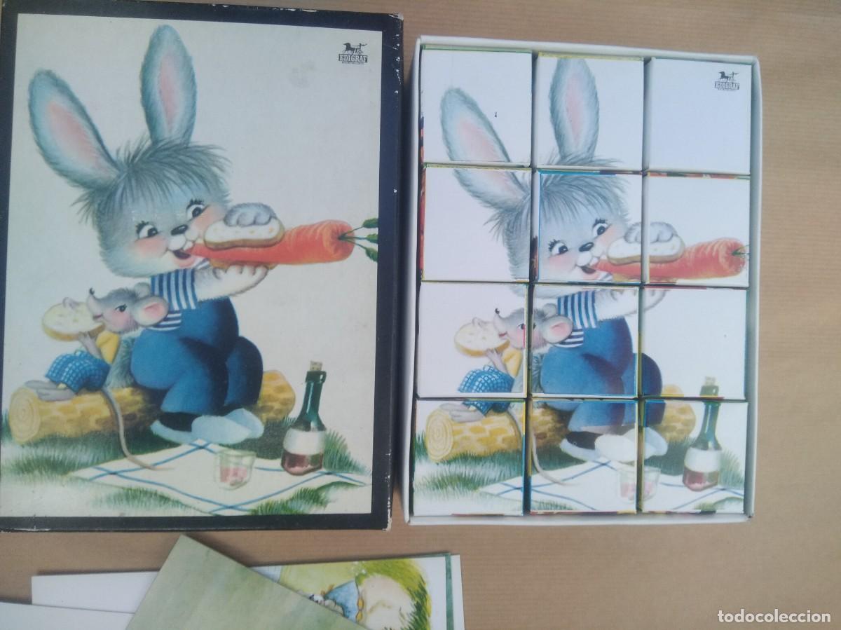 Juegos antiguos: Antiguo Rompecabezas conejito Ferrandiz-Edicraf - Foto 5