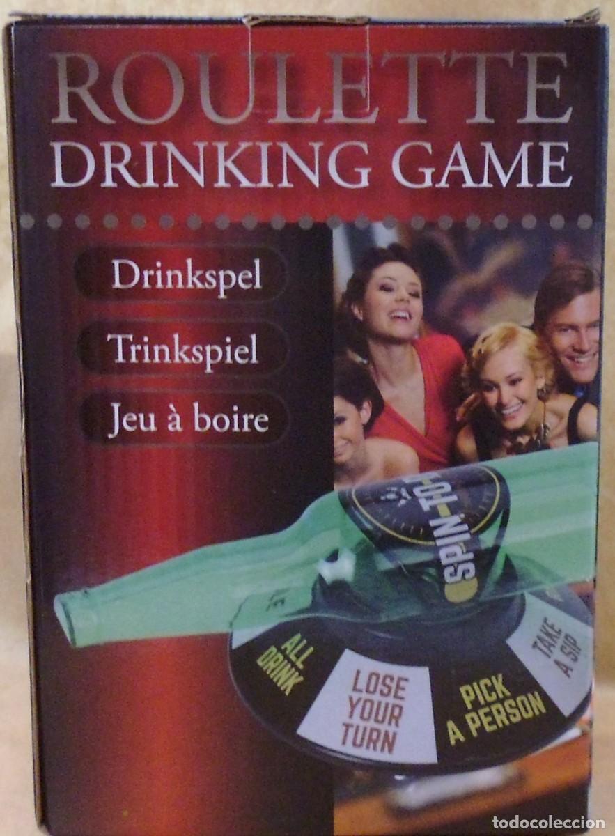 Juegos antiguos: Juego botella ruleta sin usar - Foto 1