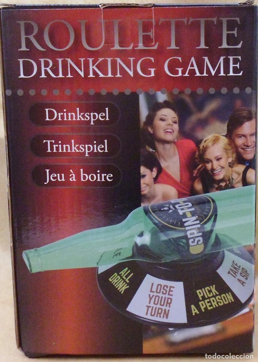 Juegos antiguos: Juego botella ruleta sin usar - Foto 2