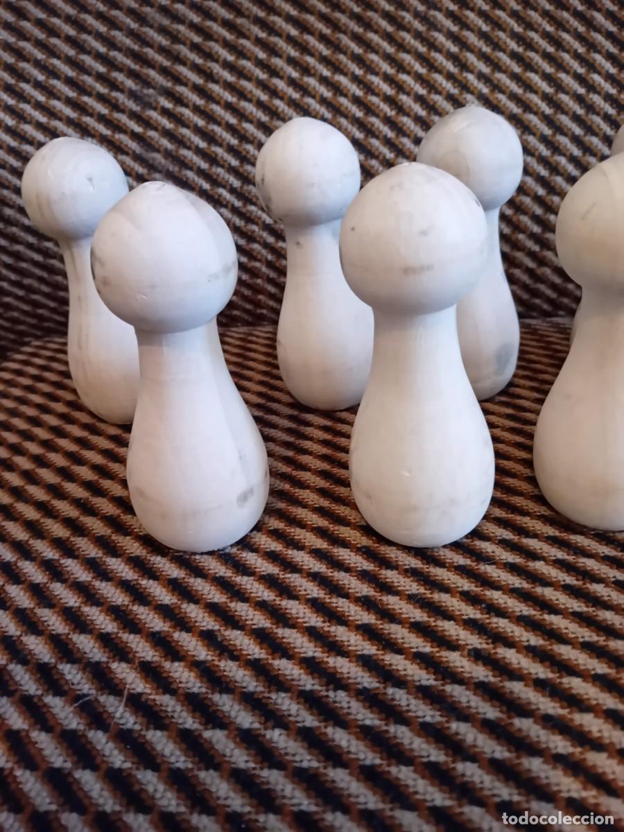 Juegos antiguos: 12 bolos de madera - Foto 2