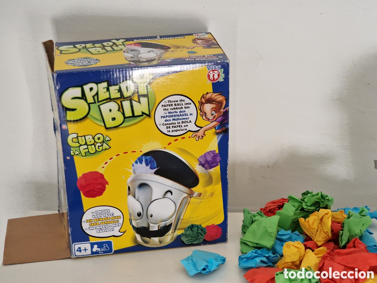 Juegos antiguos: Juego Papelera Loca - Foto 2