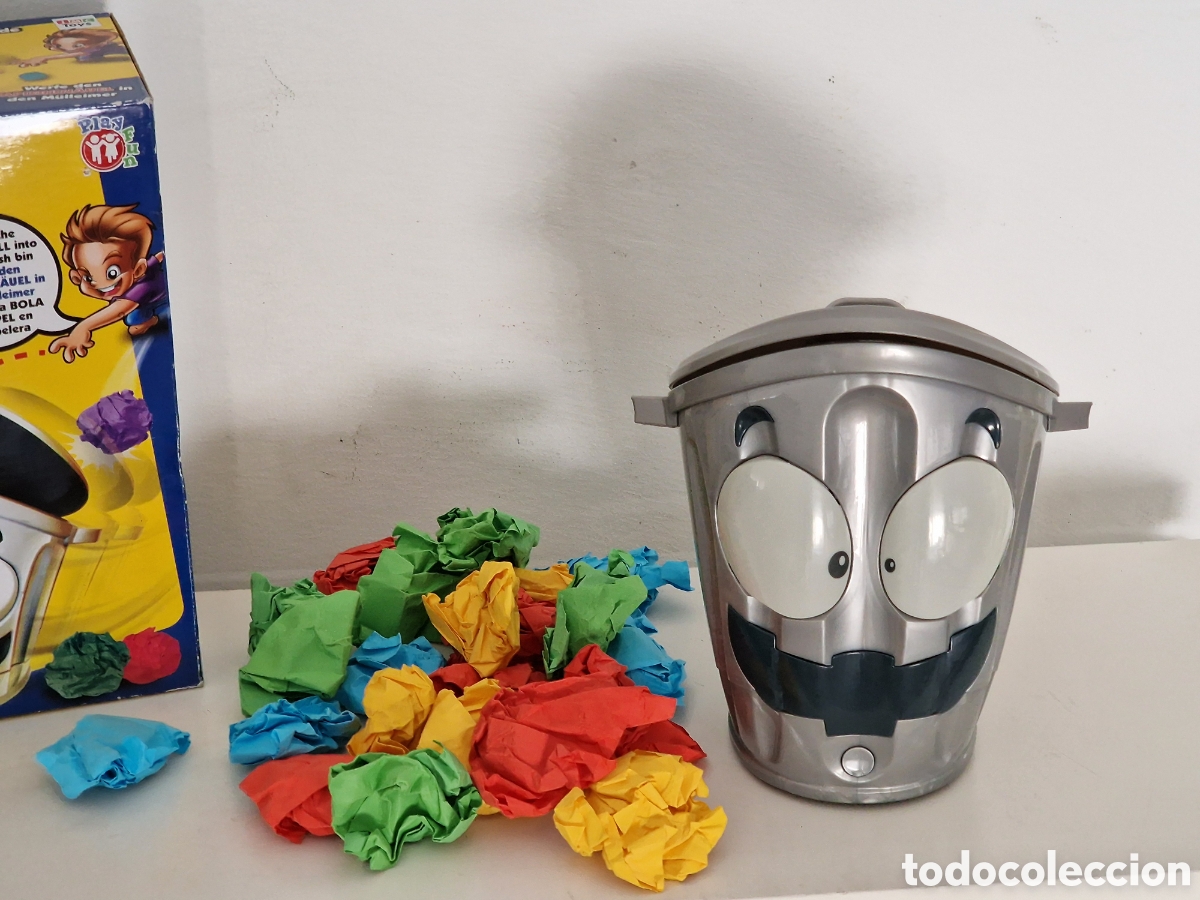 Juegos antiguos: Juego Papelera Loca - Foto 3