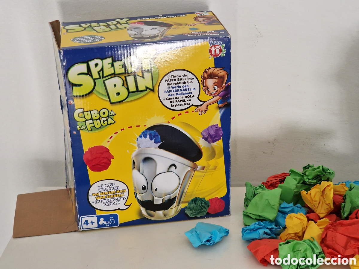 Juegos antiguos: Juego Papelera Loca - Foto 5