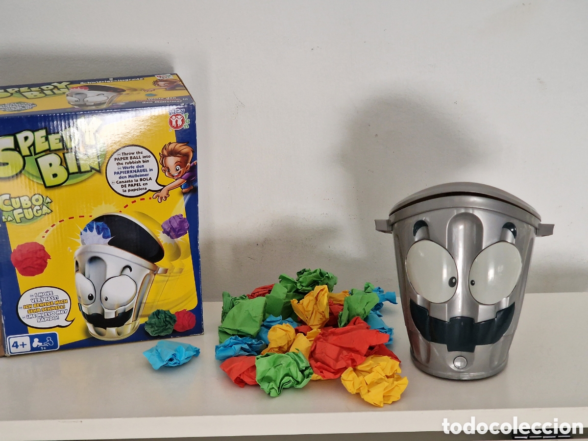 Juegos antiguos: Juego Papelera Loca - Foto 1