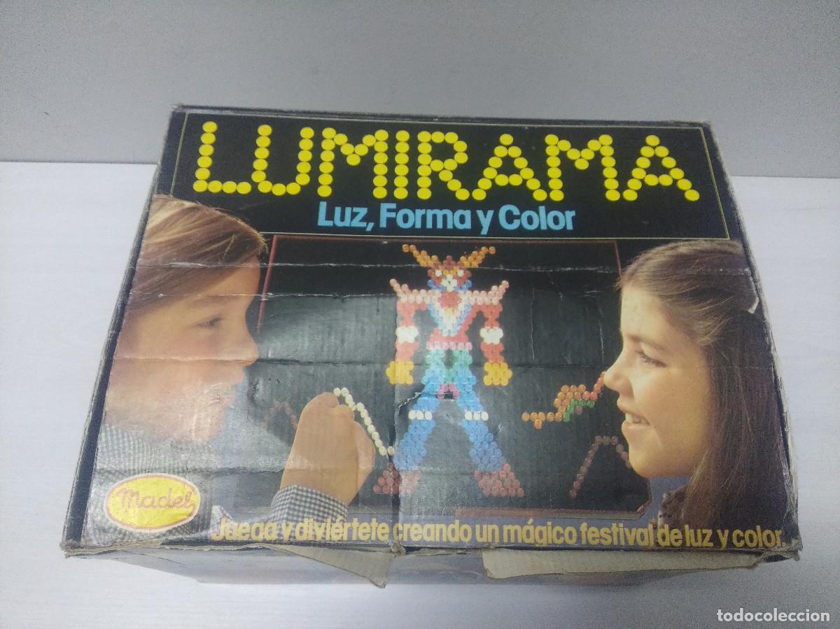 Juegos antiguos: LUMIRAMA EN CAJA DE MADEL. - Foto 1