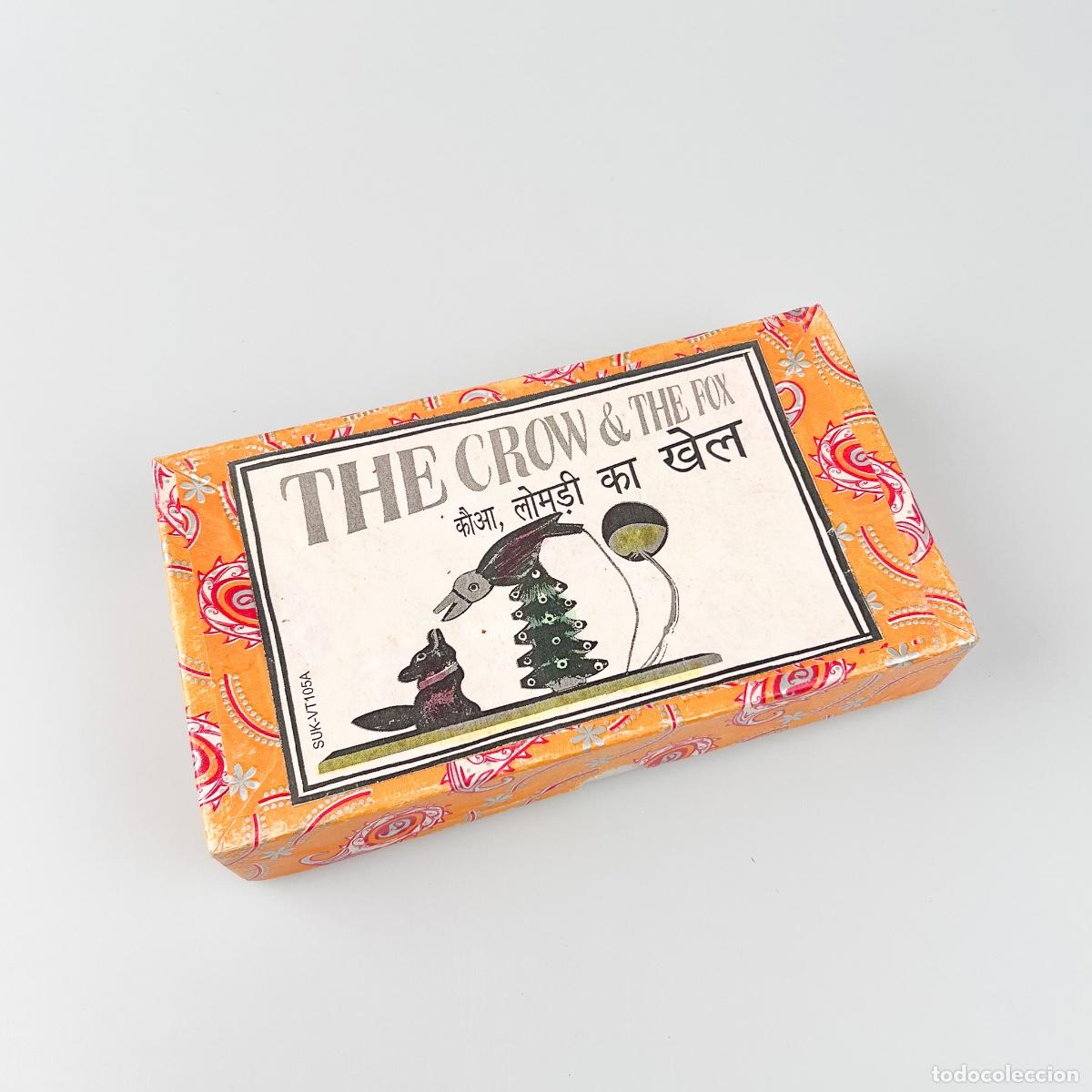 Juegos antiguos: The Crow & the Fox. Juego de madera - Foto 1