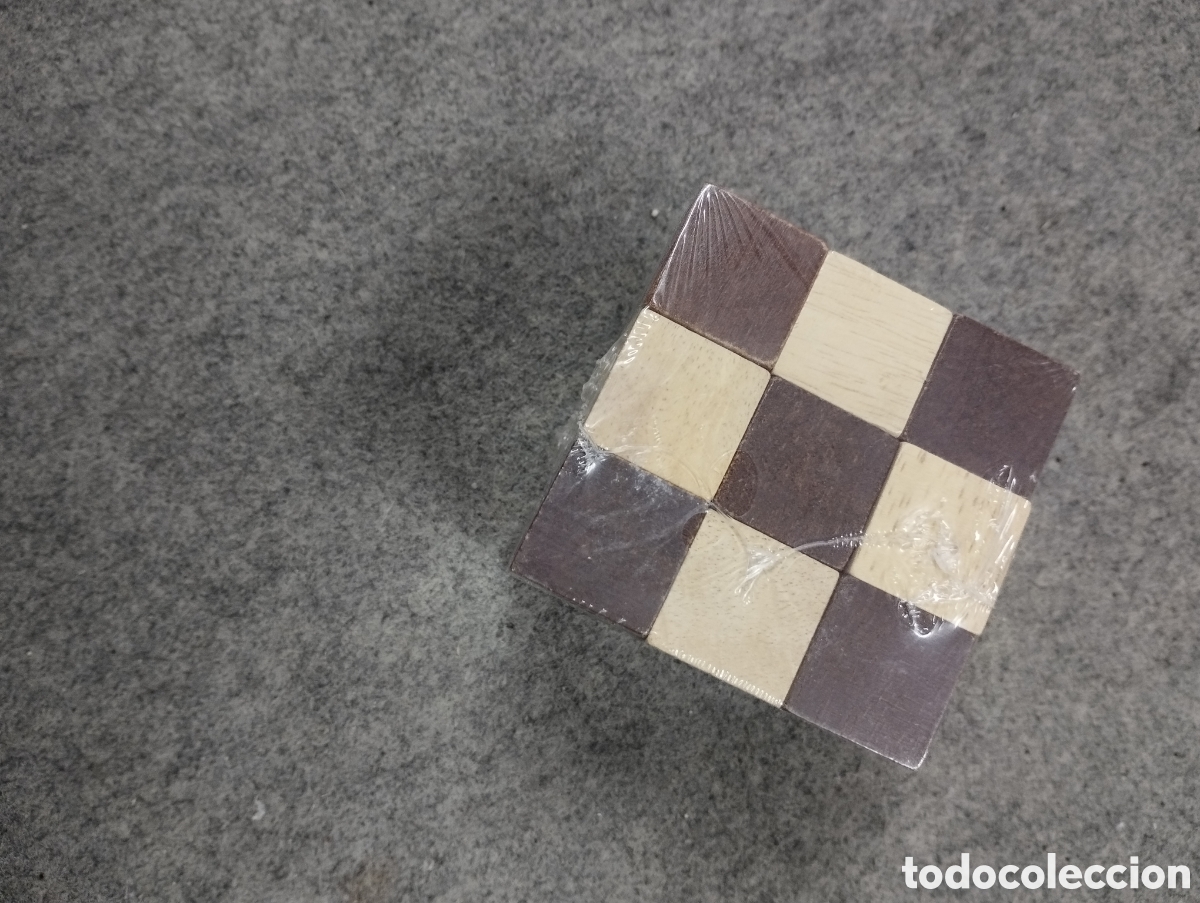 Juegos antiguos: Cubo de madera - Foto 2