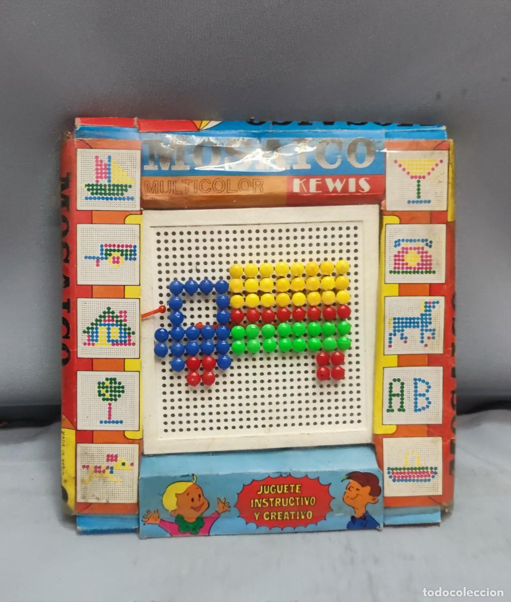 Juegos antiguos: Mosaico multicolor antiguo - Foto 1
