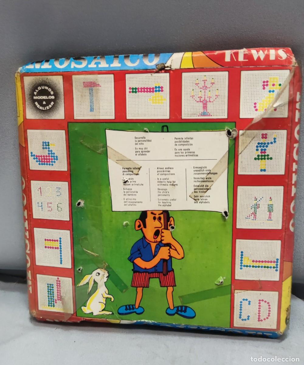 Juegos antiguos: Mosaico multicolor antiguo - Foto 4
