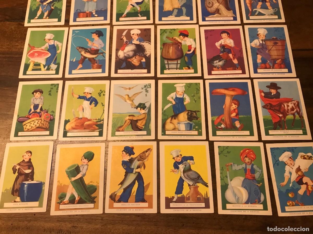 Juegos antiguos: COLECCI&Oacute;N DE 36 CROMOS - CHOCOLATES AMATLLER - Foto 2