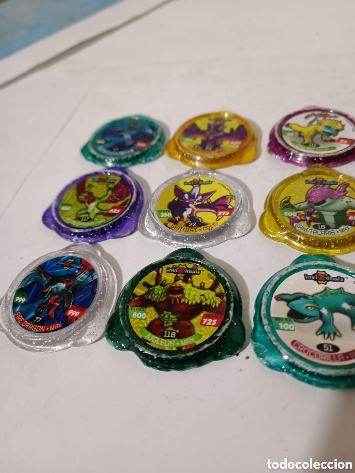 Juegos antiguos: Tazos invizimals - Foto 3