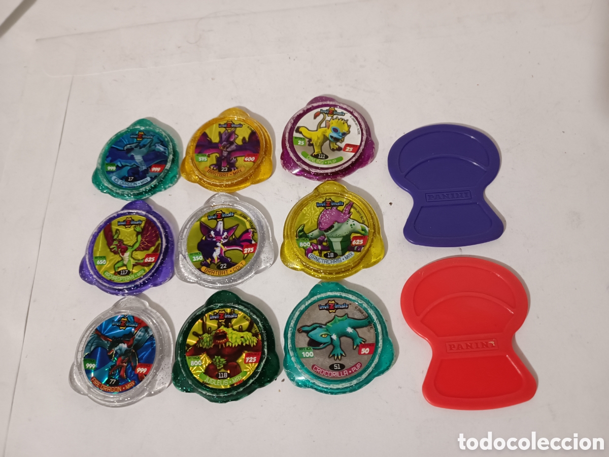 Juegos antiguos: Tazos invizimals - Foto 4