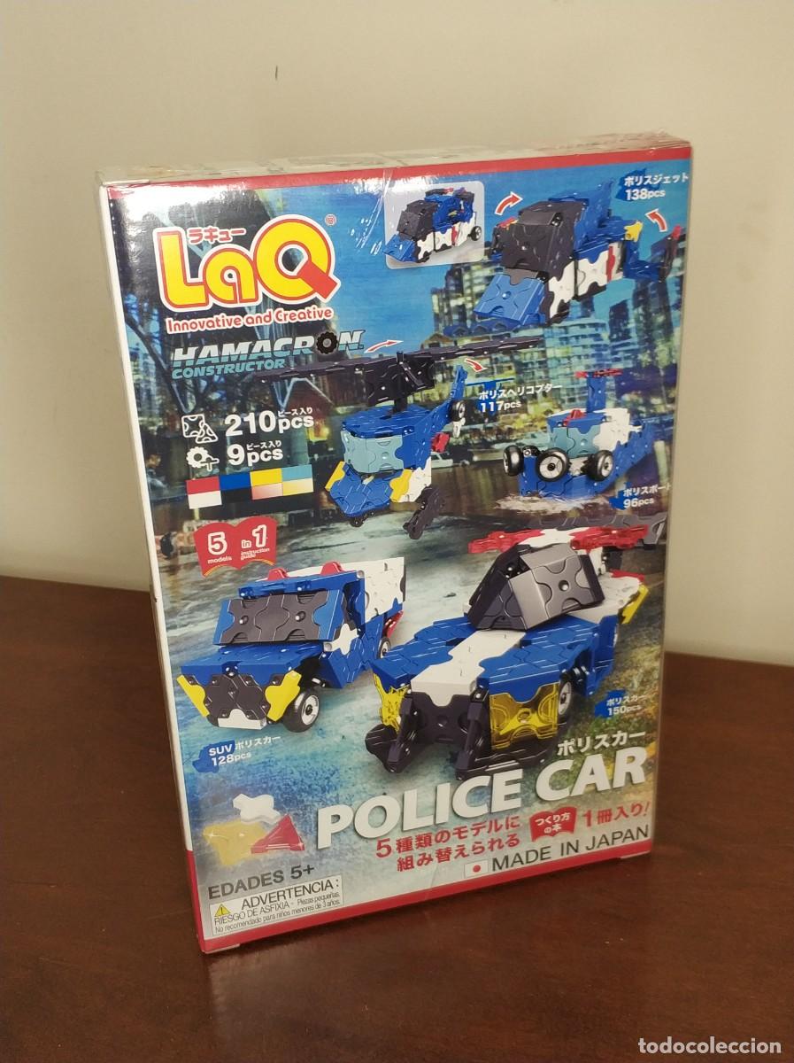 Juegos antiguos: Nuevo a estrenar - LaQ Ref. Coche Policia Hamacron Constructor sin abrir - Foto 1
